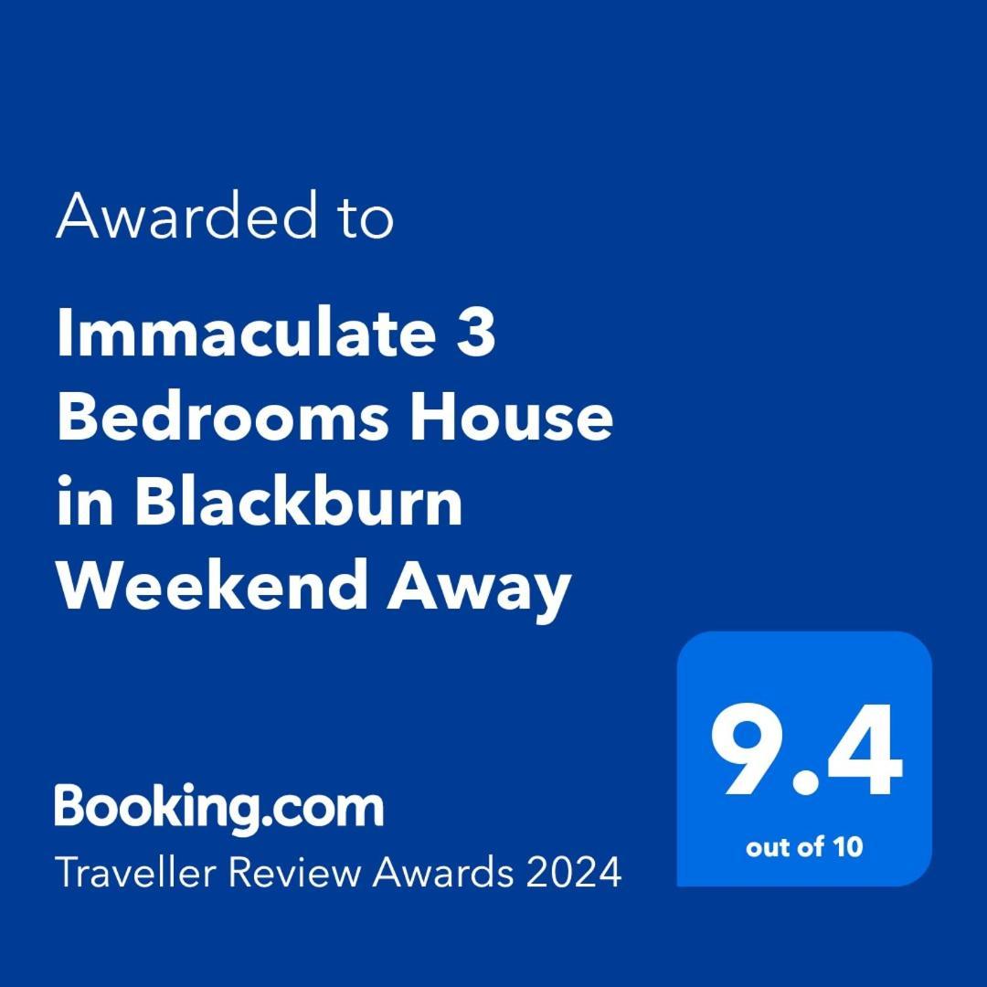 Entire Charming 5-Bed House In Darwen Blackburn Bb1 Free Parking Roadside Rishton Exteriér fotografie